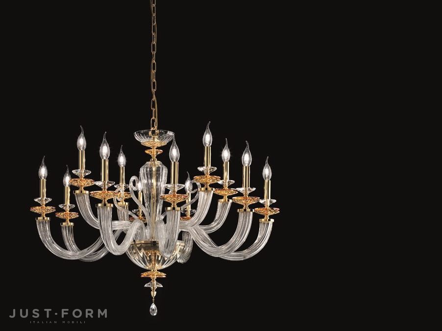 Подвесной светильник Euroluce Lampadari Atalia L8+4 фабрика Euroluce Lampadari srl фотография № 1