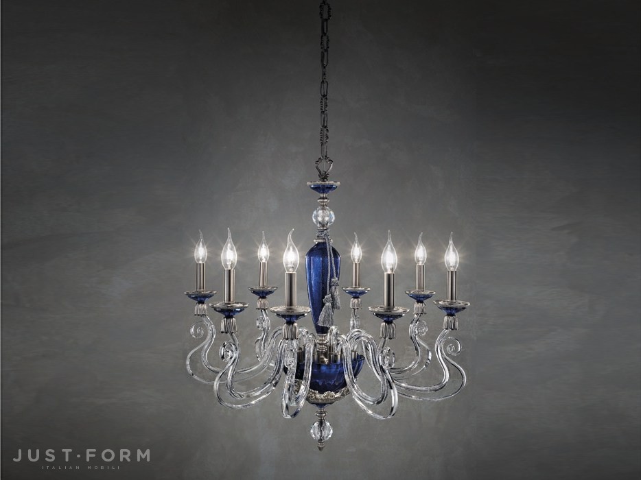 Подвесной светильник Euroluce Lampadari Barocco 8 L фабрика Euroluce Lampadari srl фотография № 1