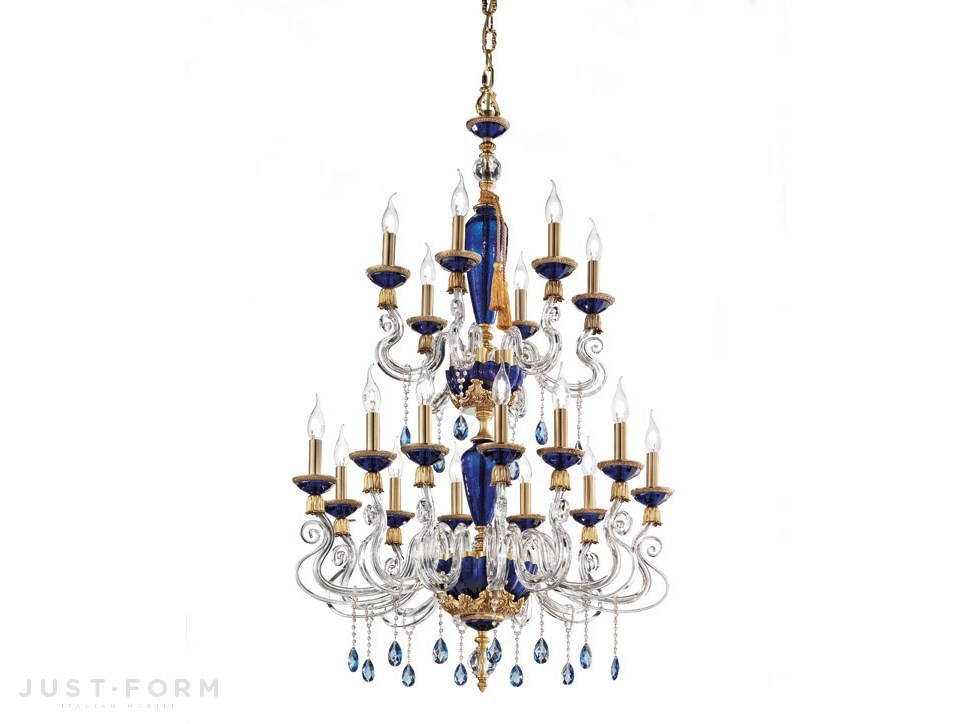 Подвесной светильник Euroluce Lampadari Barocco L12+6 фабрика Euroluce Lampadari srl фотография № 1