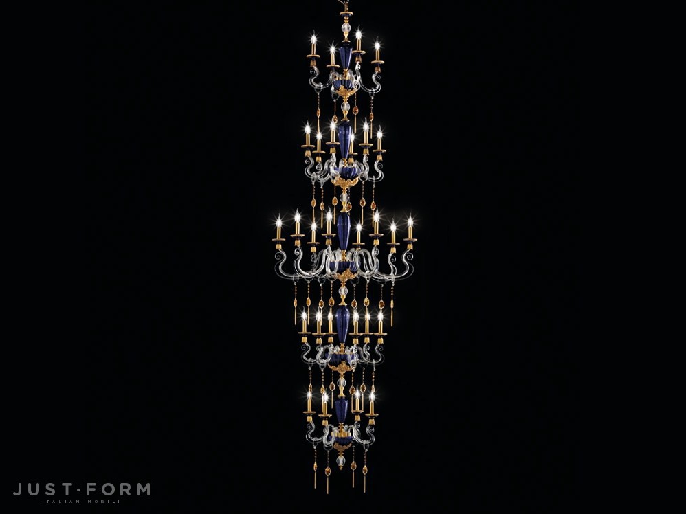Подвесной светильник Euroluce Lampadari Barocco L28 Superlux Special Edition фабрика Euroluce Lampadari srl фотография № 1