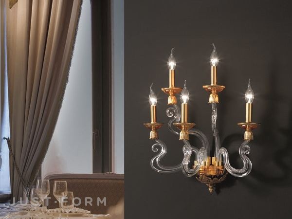 Настенный светильник Euroluce Lampadari Barocco A5 фабрика Euroluce Lampadari srl фотография № 1