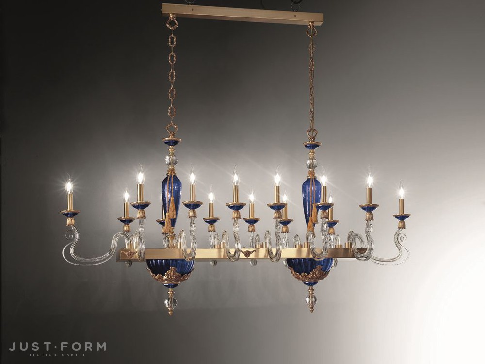 Подвесной светильник Euroluce Lampadari Barocco Axis 14 фабрика Euroluce Lampadari srl фотография № 1
