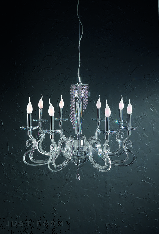Подвесной светильник Euroluce Lampadari Venice Superlux L8 фабрика Euroluce Lampadari srl фотография № 2