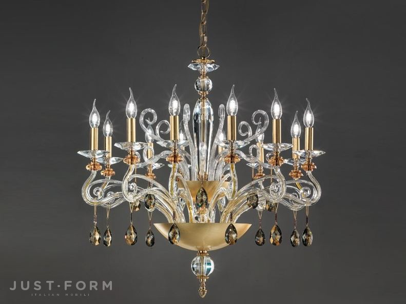Подвесной светильник Euroluce Lampadari Venere 12 L Chic фабрика Euroluce Lampadari srl фотография № 1