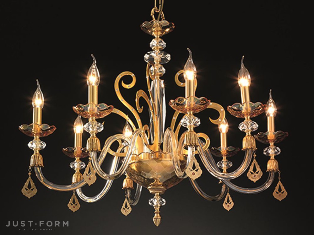 Подвесной светильник Euroluce Lampadari Perseo L8 фабрика Euroluce Lampadari srl фотография № 1