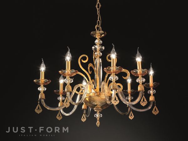 Подвесной светильник Euroluce Lampadari Perseo L8 фабрика Euroluce Lampadari srl фотография № 2
