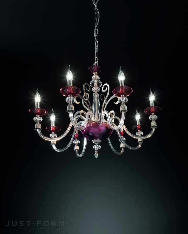 Подвесной светильник Euroluce Lampadari Perseo L8 фабрика Euroluce Lampadari srl фотография № 3