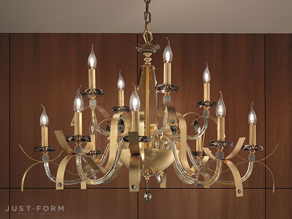 Подвесной светильник Euroluce Lampadari Nuage L8+4 фабрика Euroluce Lampadari srl фотография № 1