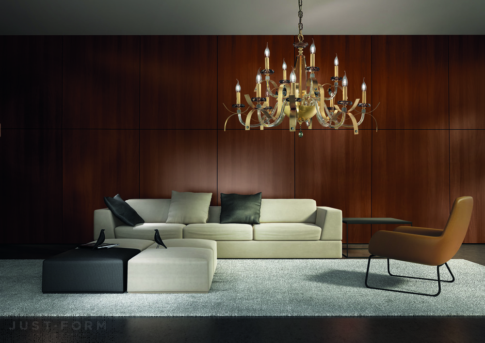 Подвесной светильник Euroluce Lampadari Nuage L8+4 фабрика Euroluce Lampadari srl фотография № 2