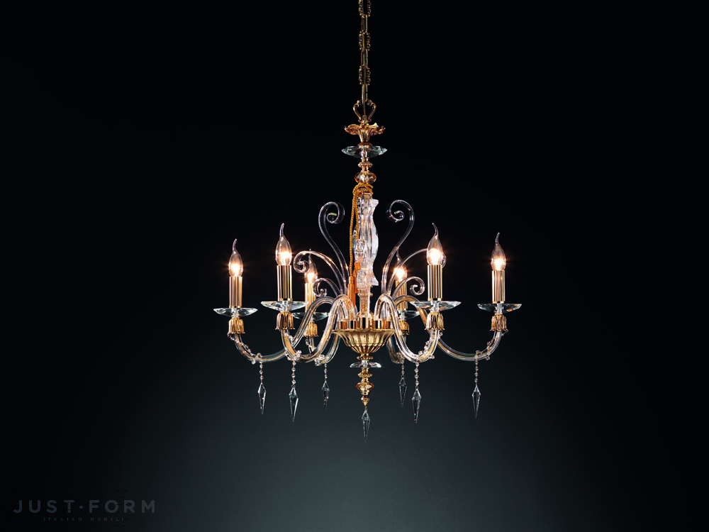 Подвесной светильник Euroluce Lampadari Midha L6 фабрика Euroluce Lampadari srl фотография № 1