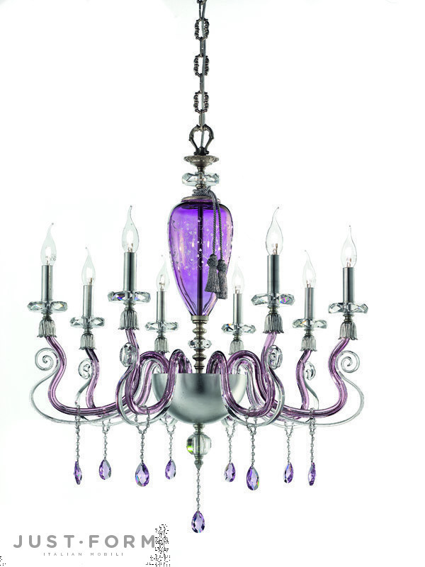 Подвесной светильник Euroluce Lampadari Iside L8+4 фабрика Euroluce Lampadari srl фотография № 1