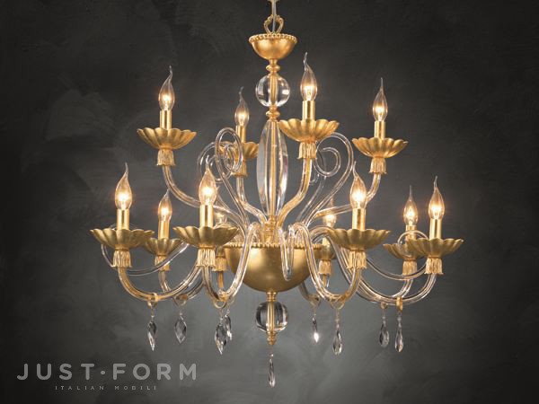 Подвесной светильник Euroluce Lampadari Florentia L8+4 фабрика Euroluce Lampadari srl фотография № 1