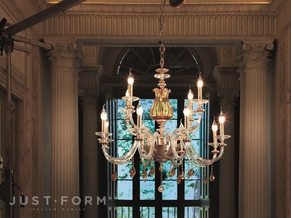 Подвесной светильник Euroluce Lampadari Flora L8+4 фабрика Euroluce Lampadari srl фотография № 1