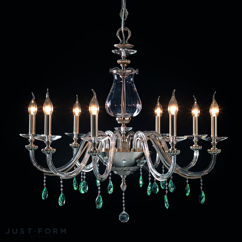 Подвесной светильник Euroluce Lampadari Flora L8 фабрика Euroluce Lampadari srl фотография № 2