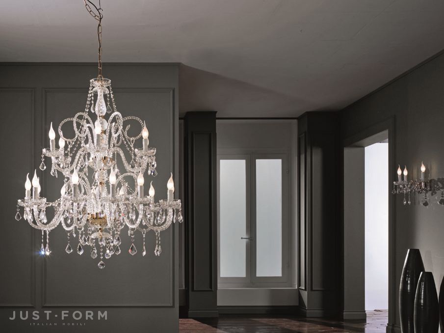 Подвесной светильник Euroluce Lampadari Epoca L12+6 фабрика Euroluce Lampadari srl фотография № 1