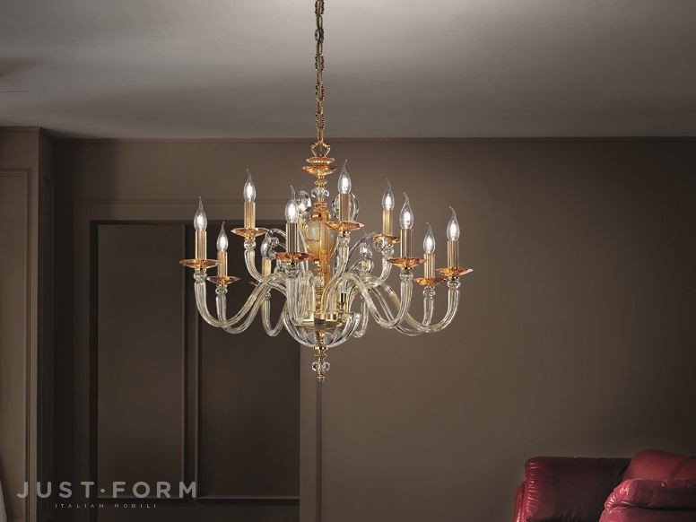 Подвесной светильник Euroluce Lampadari Donatello Alicante L8+4 фабрика Euroluce Lampadari srl фотография № 1
