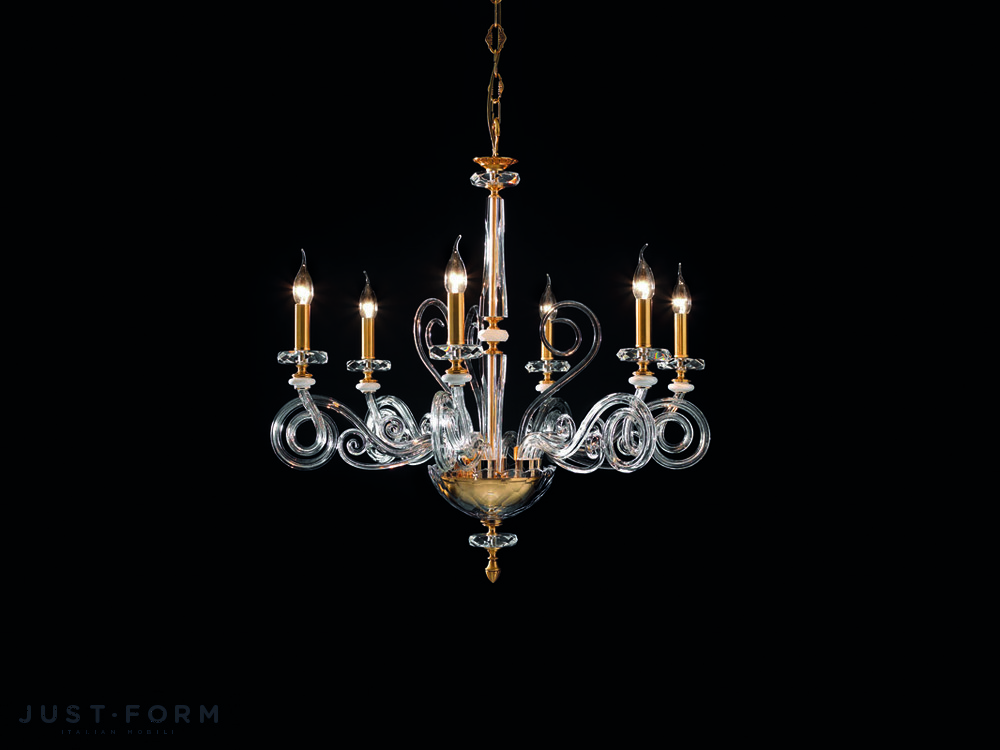 Подвесной светильник Euroluce Lampadari Cloe L6 фабрика Euroluce Lampadari srl фотография № 1
