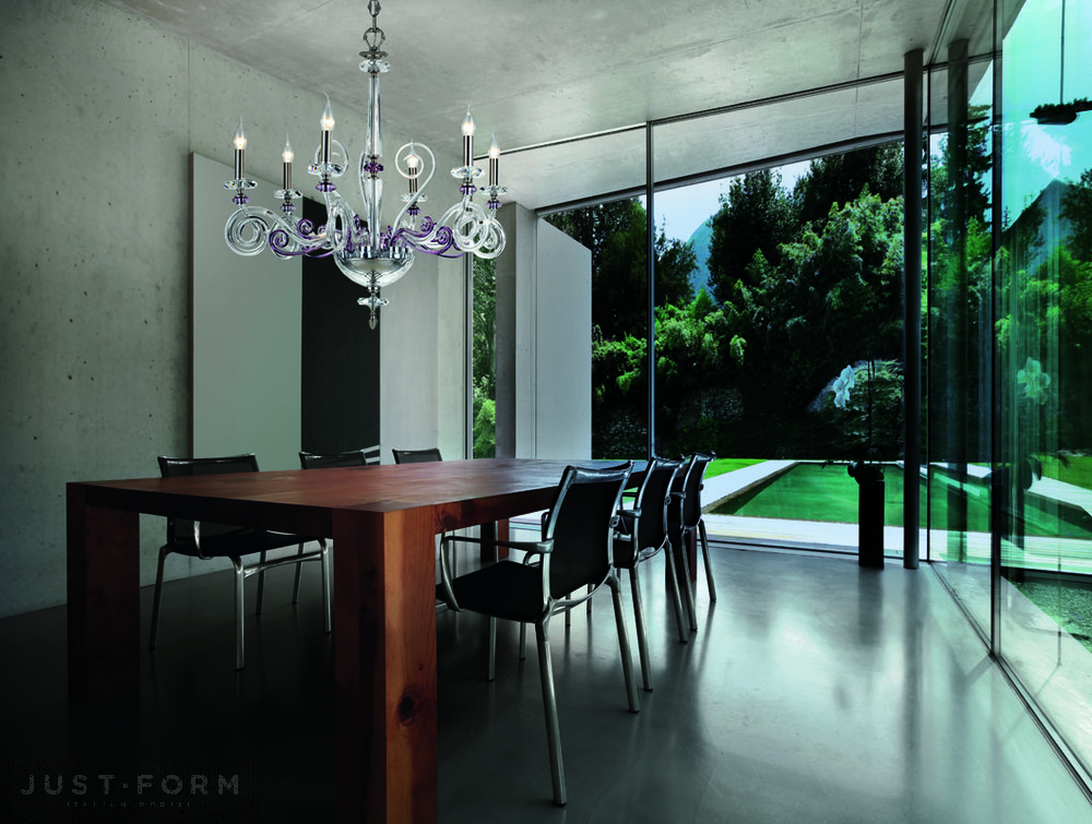Подвесной светильник Euroluce Lampadari Cloe L6 фабрика Euroluce Lampadari srl фотография № 3