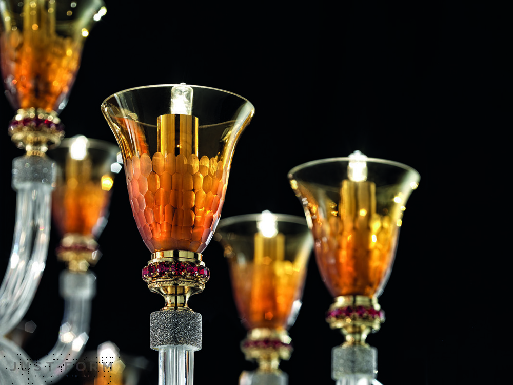 Подвесной светильник Euroluce Lampadari Claire L12+6+6 фабрика Euroluce Lampadari srl фотография № 2
