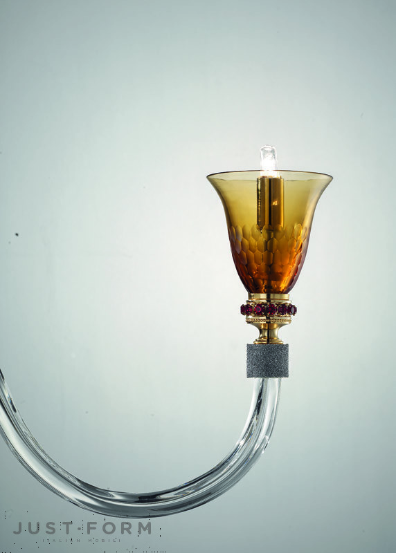 Держатель для свечи Euroluce Lampadari Claire фабрика Euroluce Lampadari srl фотография № 3