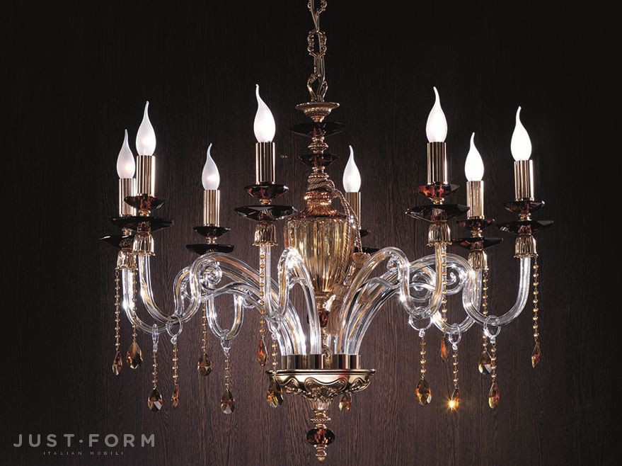 Подвесной светильник Euroluce Lampadari Elsa L8 фабрика Euroluce Lampadari srl фотография № 1