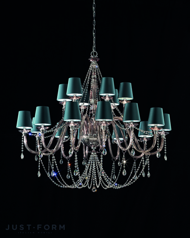 Подвесной светильник Euroluce Lampadari Arcobaleno L12 + 6 фабрика Euroluce Lampadari srl фотография № 2