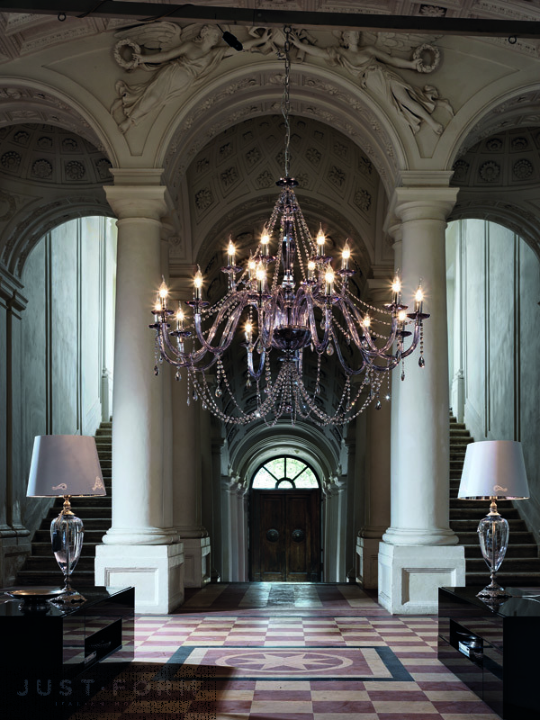 Подвесной светильник Euroluce Lampadari Arcobaleno 18 L фабрика Euroluce Lampadari srl фотография № 4