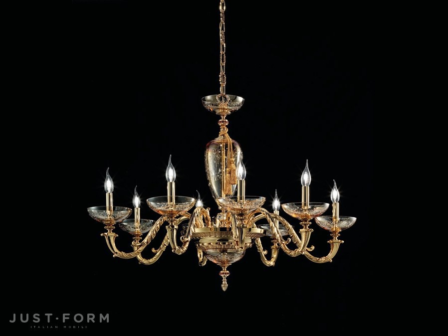 Подвесной светильник Euroluce Lampadari Aida L8 фабрика Euroluce Lampadari srl фотография № 1