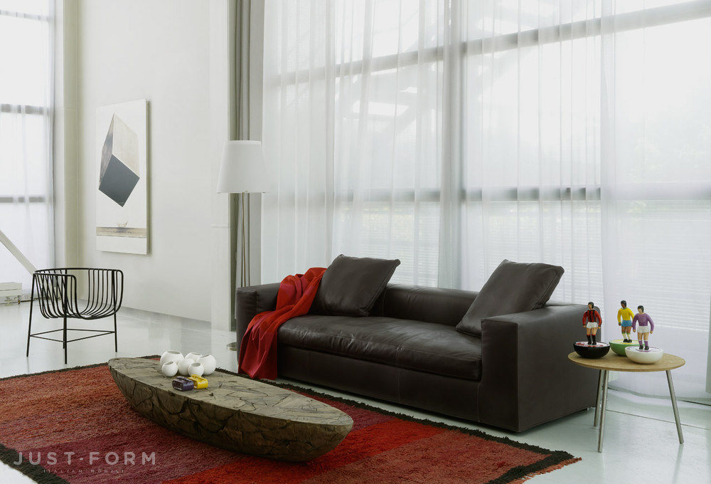 Кожаный диван Cuba 25 фабрика Cappellini фотография № 1