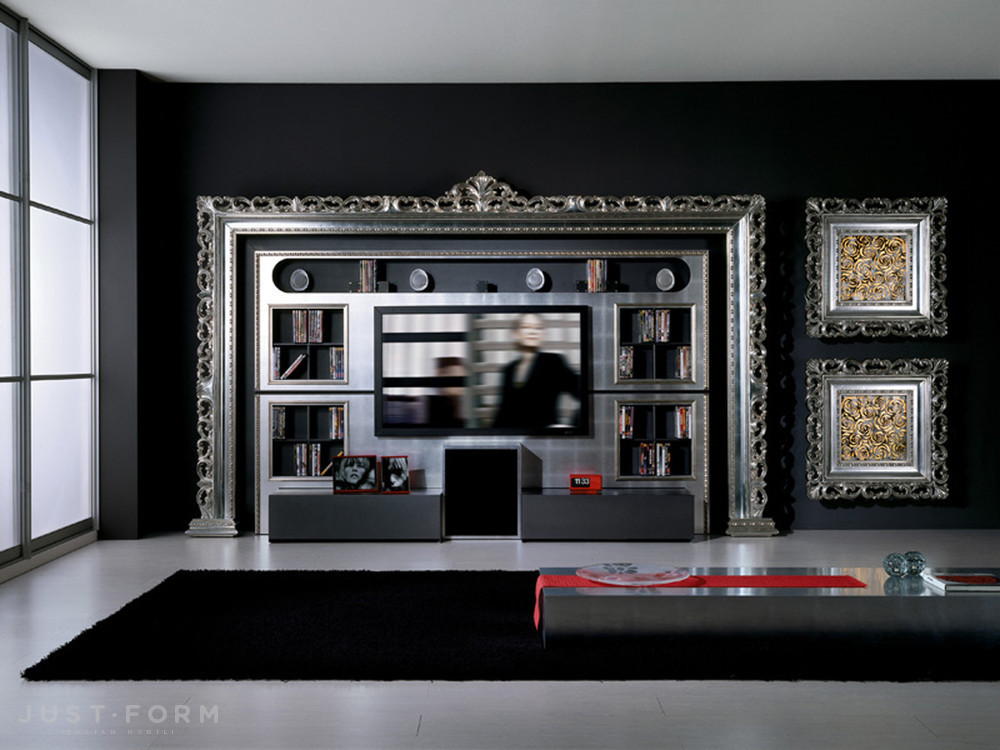 Рама под ТВ The Wall Home Cinema фабрика Vismara Design фотография № 7