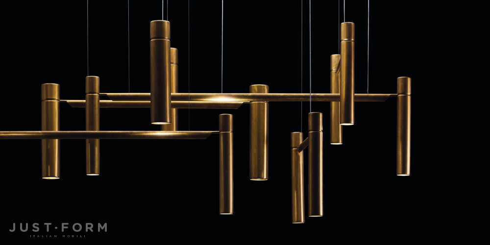 Люстра Tubular Horizontal фабрика Henge фотография № 2