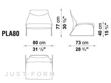 Стул Lazy '05 фабрика B&B Italia фотография № 17