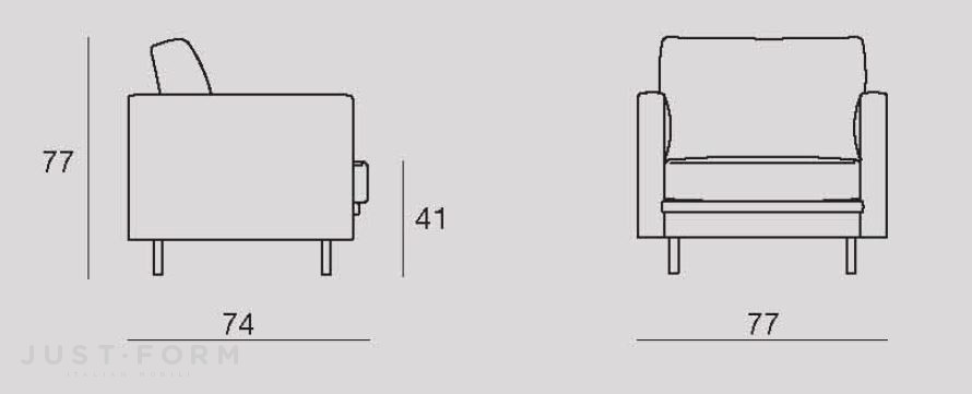 Кресло Cts Salotti Light фабрика C.T.S. Salotti фотография № 3