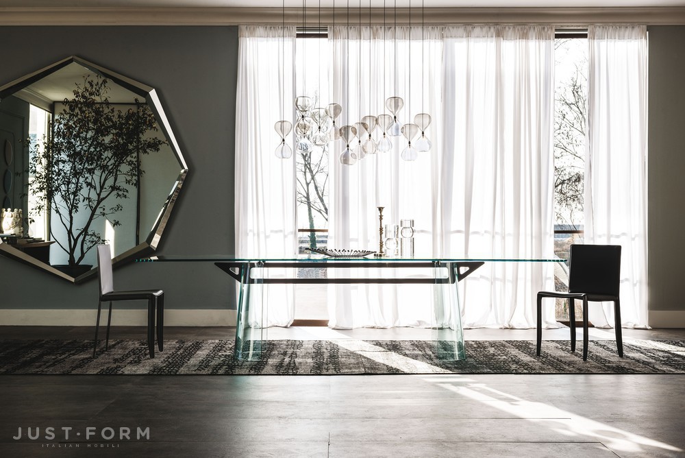 Стеклянный стол Klirr фабрика Cattelan Italia фотография № 2