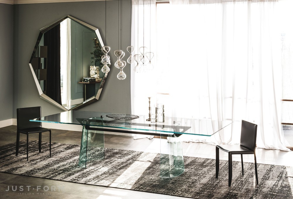 Стеклянный стол Klirr фабрика Cattelan Italia фотография № 3