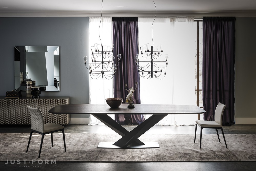Обеденный стол Stratos Wood фабрика Cattelan Italia фотография № 2
