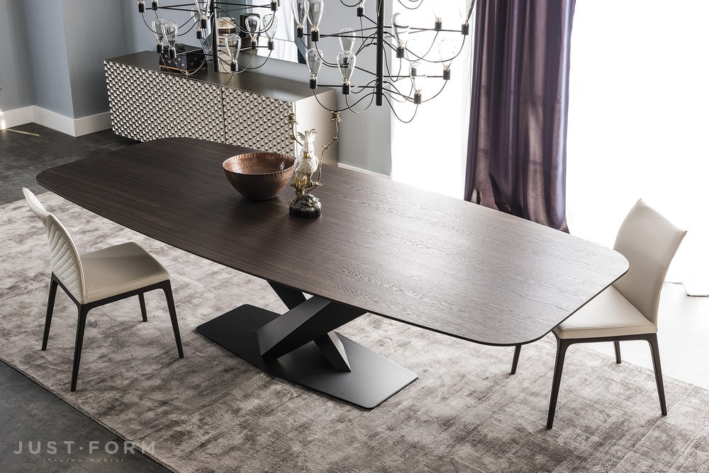 Обеденный стол Stratos Wood фабрика Cattelan Italia фотография № 3