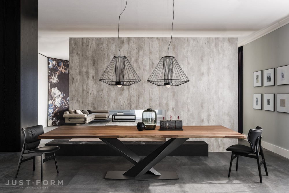 Обеденный стол Stratos Wood фабрика Cattelan Italia фотография № 4