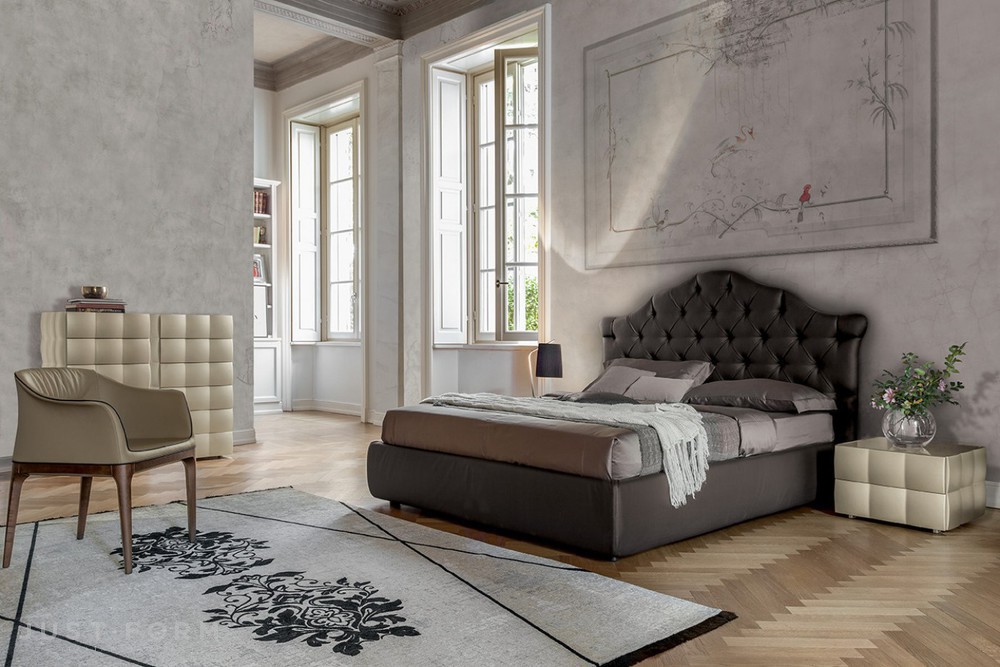 Двуспальная кровать Veneziano фабрика Tonin Casa фотография № 3