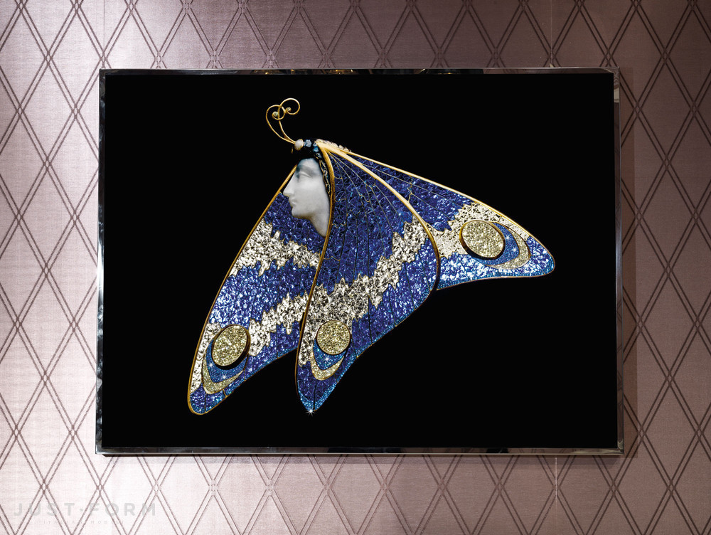 Панно Lady Butterfly фабрика Visionnaire фотография № 3