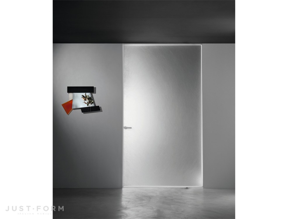 Внутренняя дверь Aladin Pivot Plain Mono фабрика Glas Italia фотография № 1