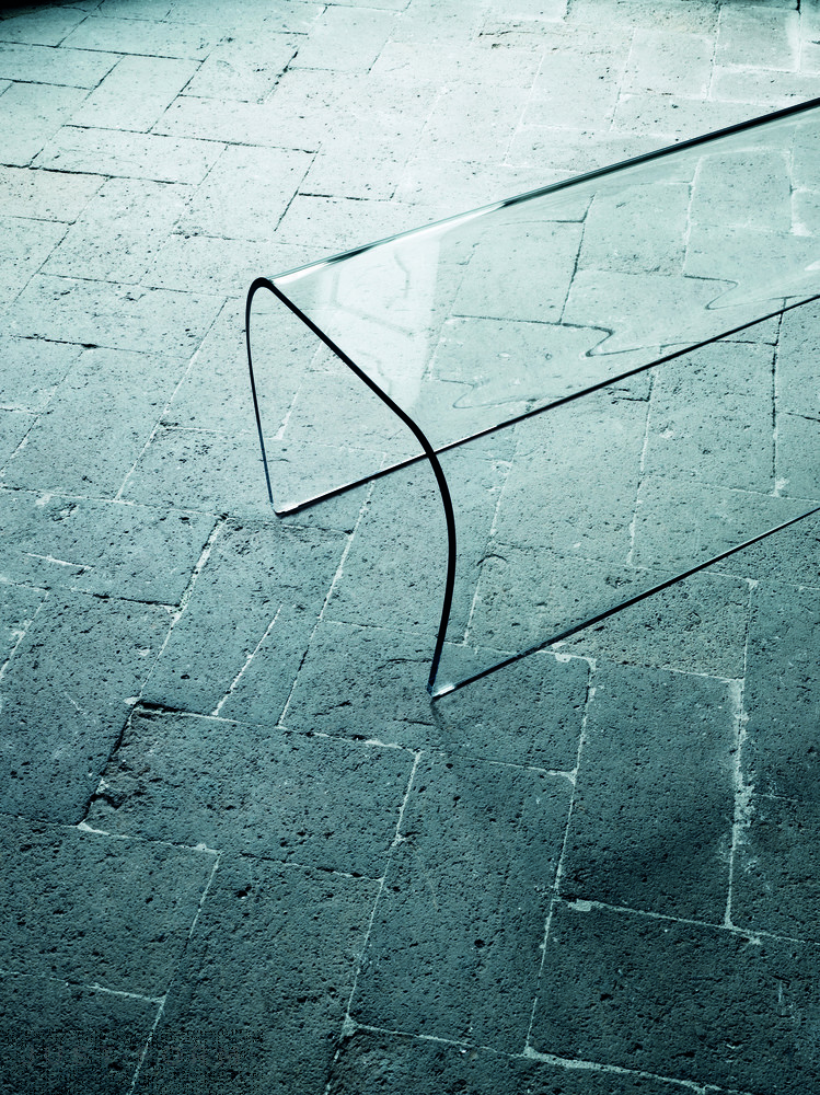 Скамья Bent Glass Bench фабрика Glas Italia фотография № 3