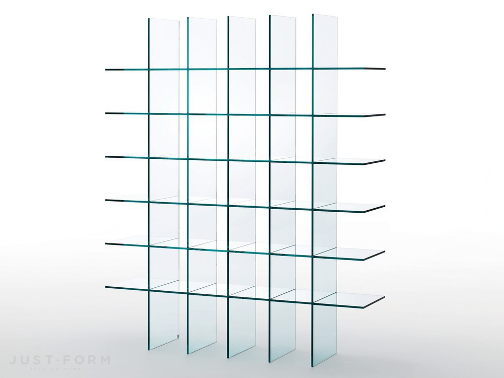 Книжный шкаф Glass Shelves #1 (1976) фабрика Glas Italia фотография № 1