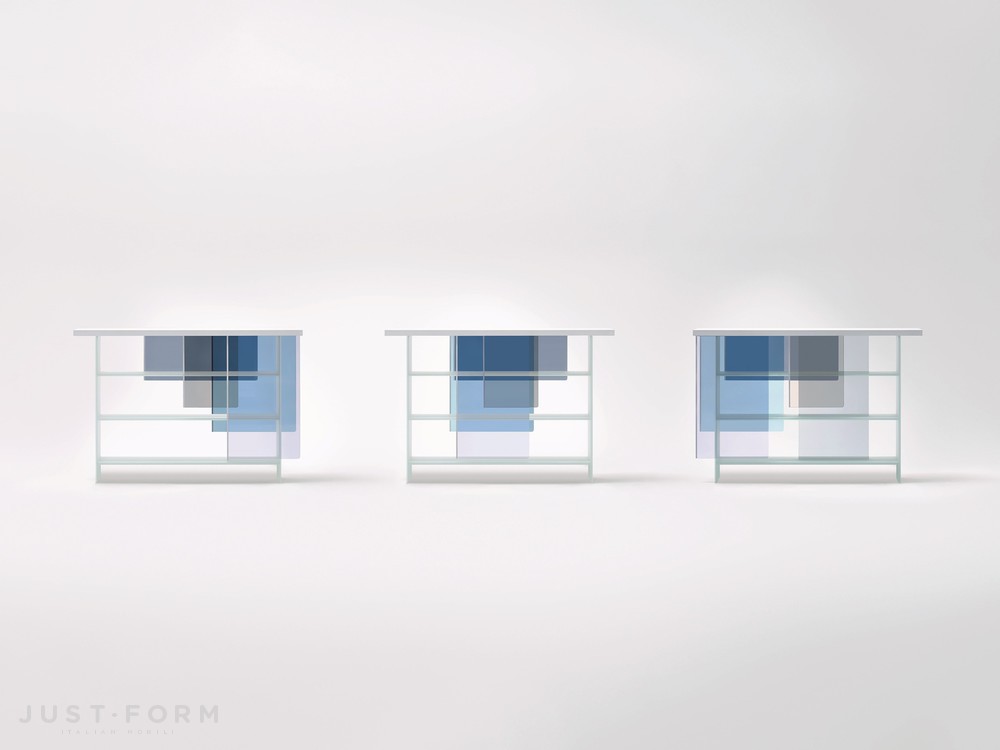 Книжный шкаф Layers фабрика Glas Italia фотография № 5