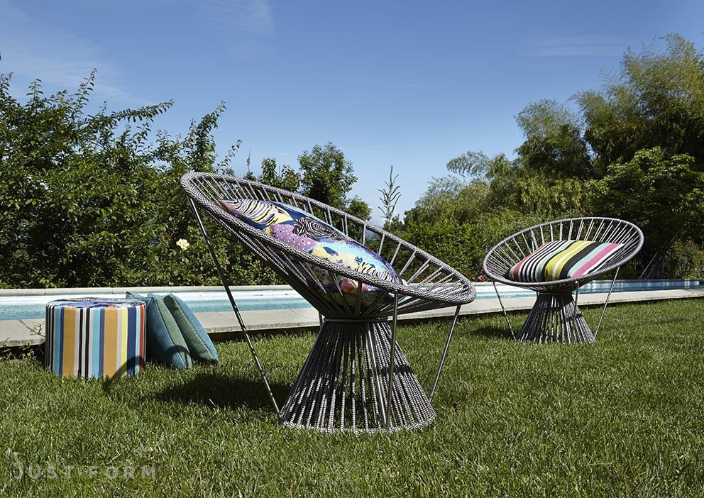 Маленькое кресло Cordula фабрика Missoni Home фотография № 8