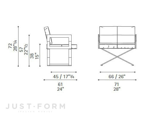 Кресло Aster X фабрика Poltrona Frau фотография № 19