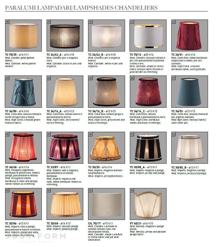 Настольный светильник Euroluce Lampadari Alicante F6+1 L фабрика Euroluce Lampadari srl фотография № 4