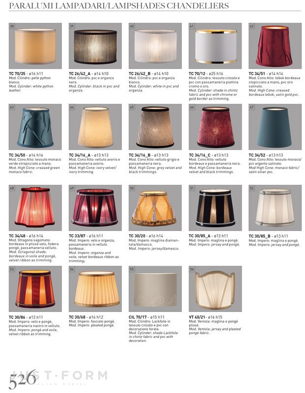 Подвесной светильник Euroluce Lampadari Alicante Satin L8 Shade фабрика Euroluce Lampadari srl фотография № 3