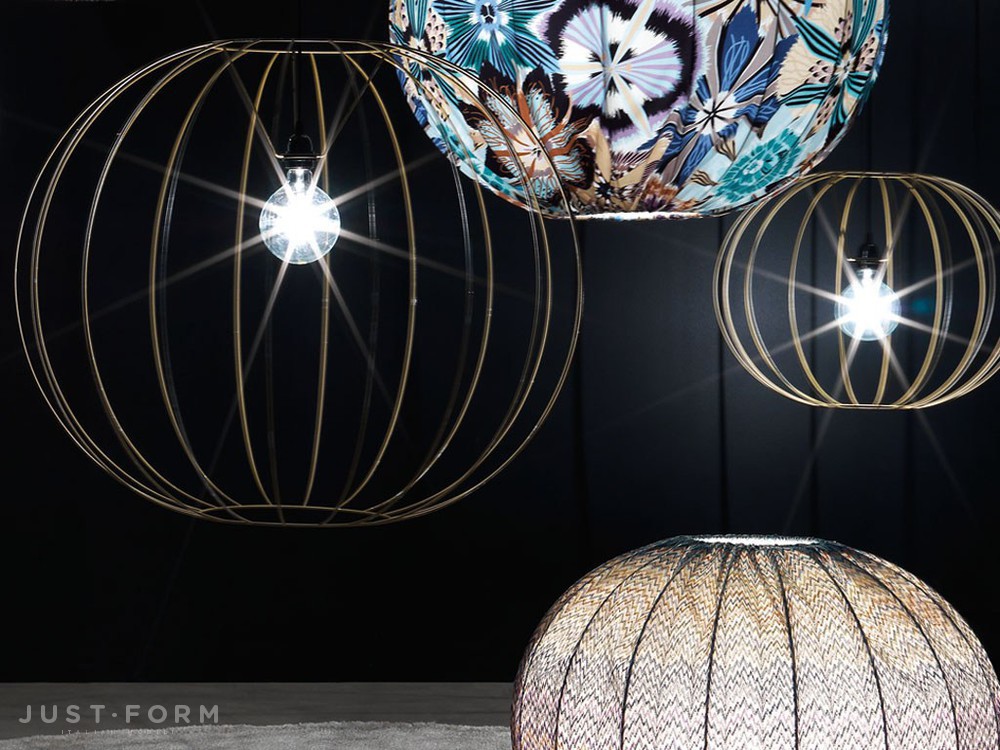Подвесной светильник Bubble Gold фабрика Missoni Home фотография № 2