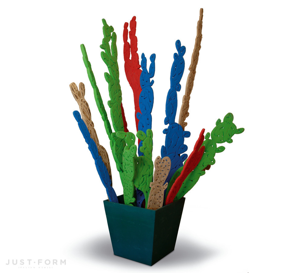 Скульптура Mirabili Vase With Cactus фабрика Formitalia Group фотография № 1